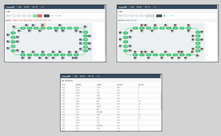 Transee　～楽しくわかる運行情報可視化サイト～